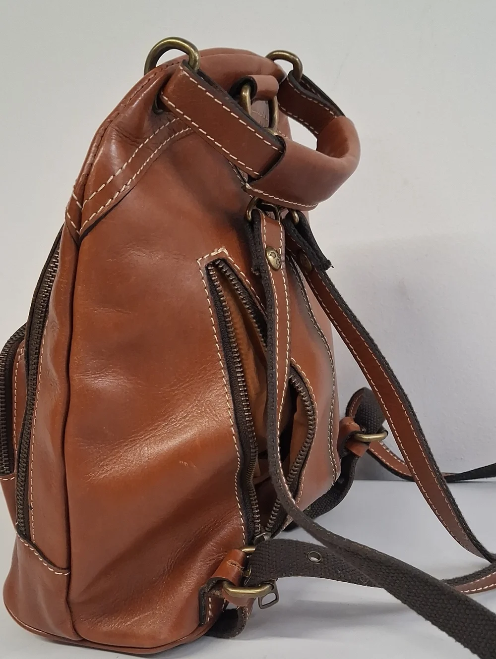 Patricia Nash Heritage Leather Alencon Backpack Unisex